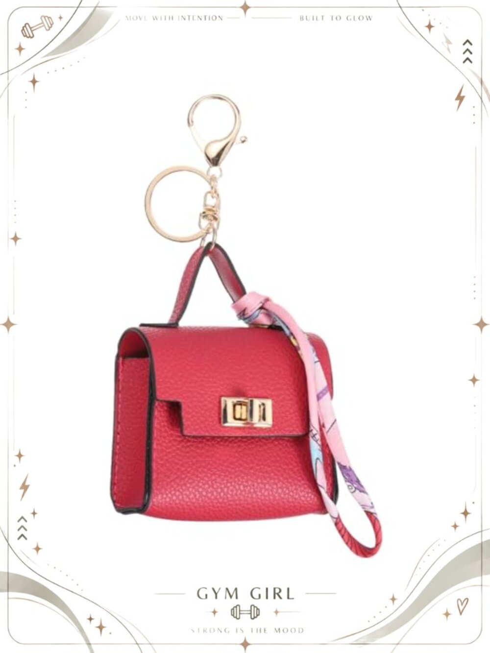 Mini Backpack Keychain PU Leather Coin Purse Bag Charm for Earbuds Keys